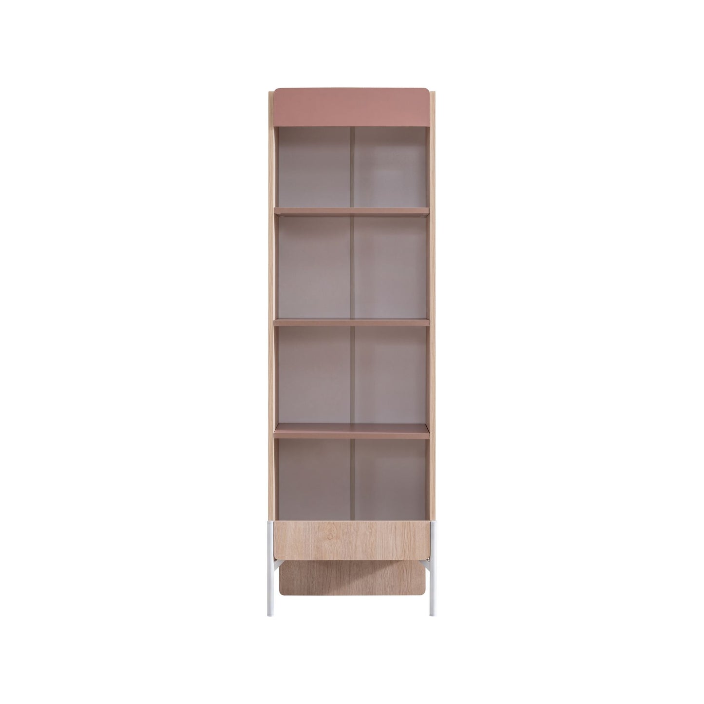 Βιβλιοθήκη 54 × 54 × 170 εκ. Καφέ Ροζ GR249HRV1107
