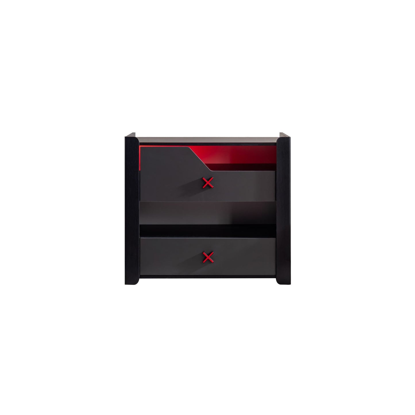 Συρταριέρα 90x80x45 εκ Ανθρακί 249HRV1305