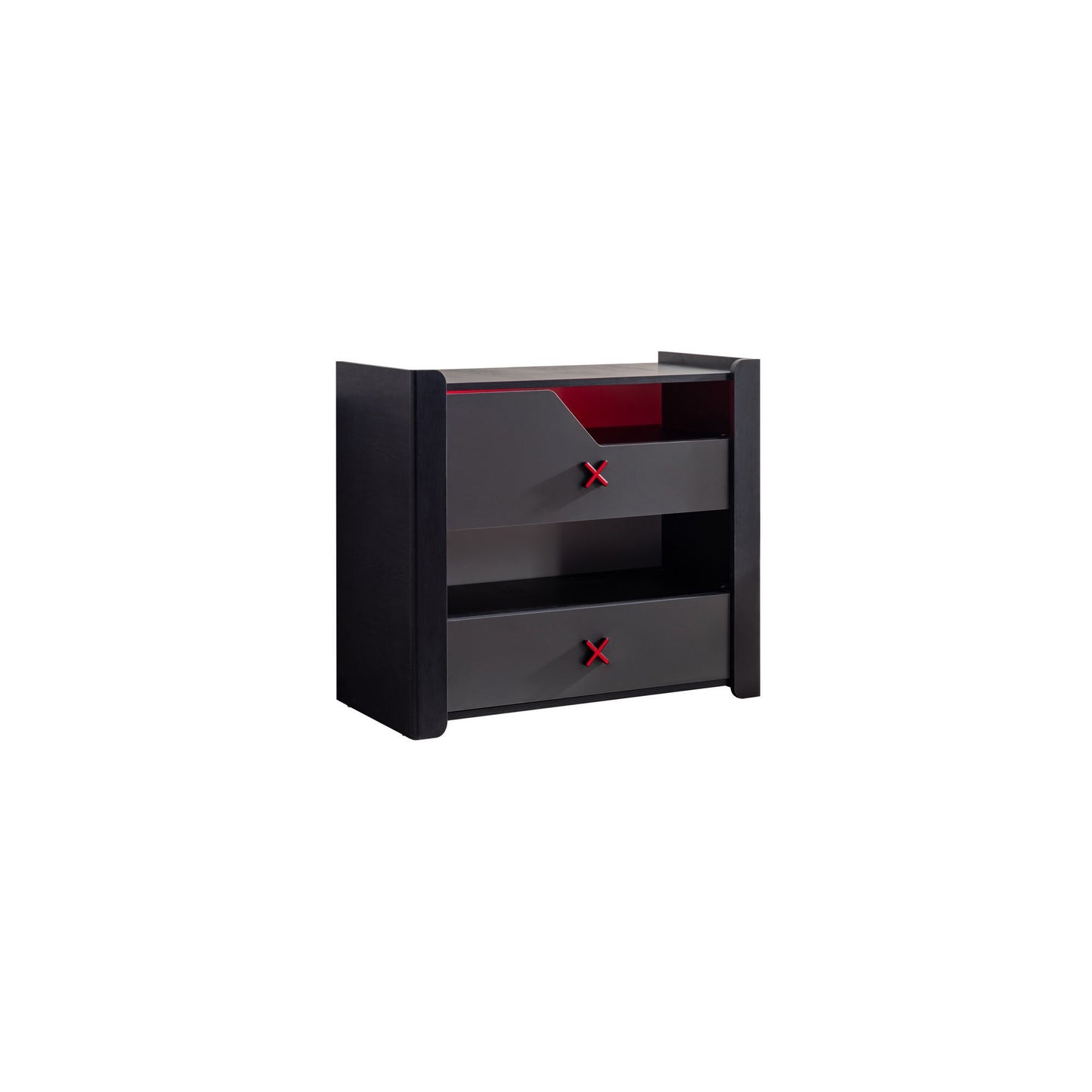 Συρταριέρα 90x80x45 εκ Ανθρακί 249HRV1305