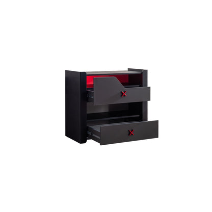 Συρταριέρα 90x80x45 εκ Ανθρακί 249HRV1305