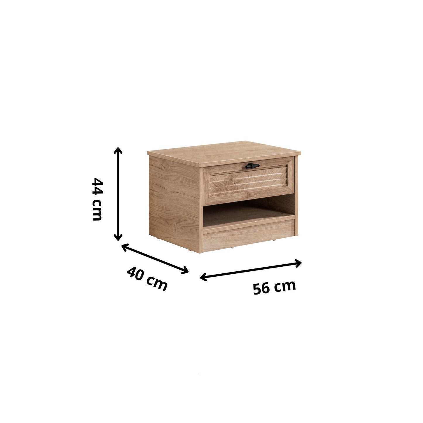 Κομοδίνο Βοηθητικό Τραπεζάκι 58x45x13 εκ. | 249HRV1404