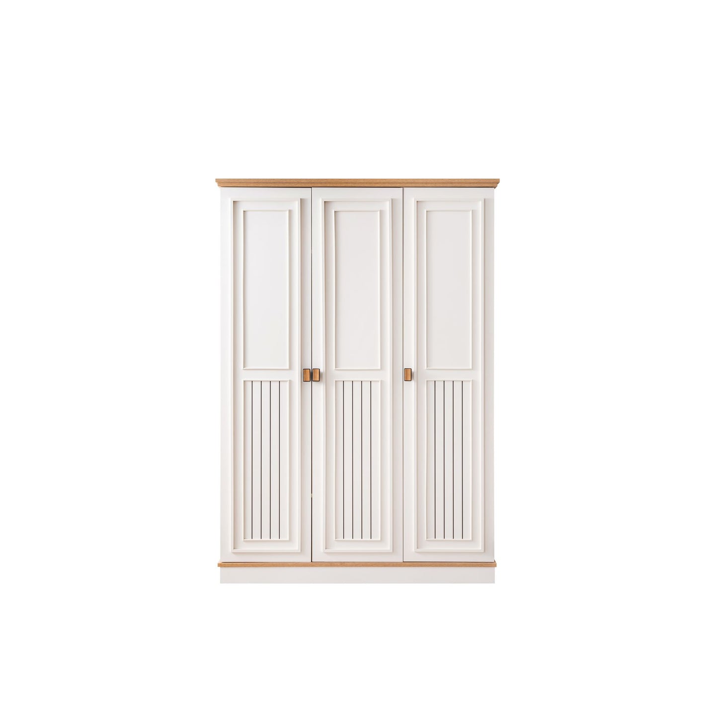 Ντουλάπα 134x192x61 εκ Light Cream 249HRV1505