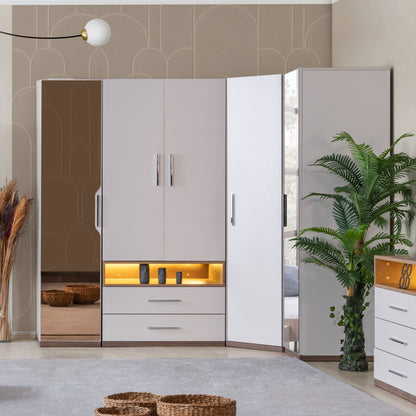 Ντουλάπα White Brown 249HRV1512