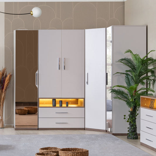 Ντουλάπα White Brown 249HRV1512