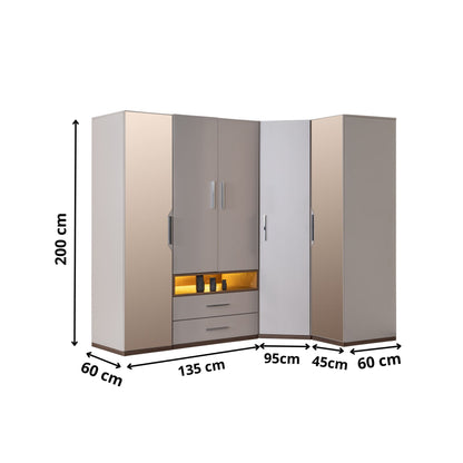 Ντουλάπα White Brown 249HRV1512