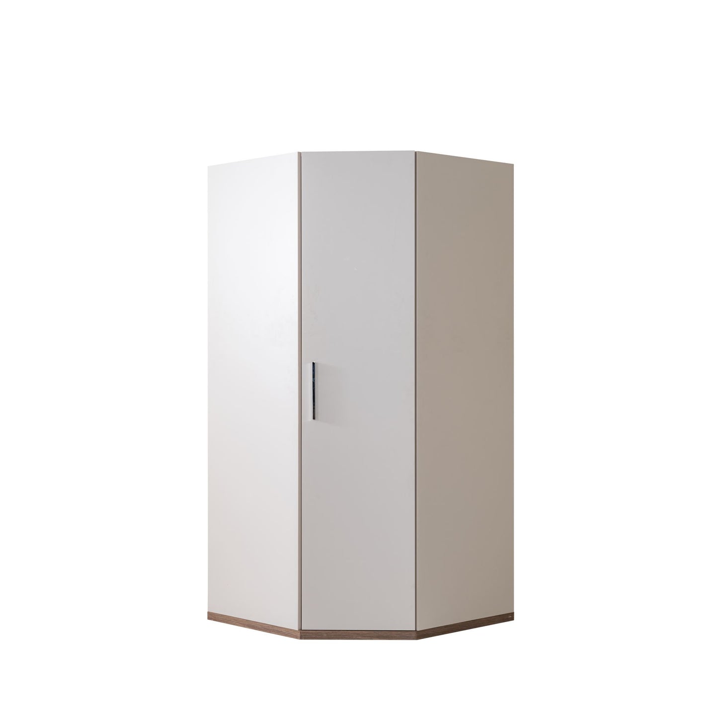 Ντουλάπα 95x200x95 εκ White Brown 249HRV1518