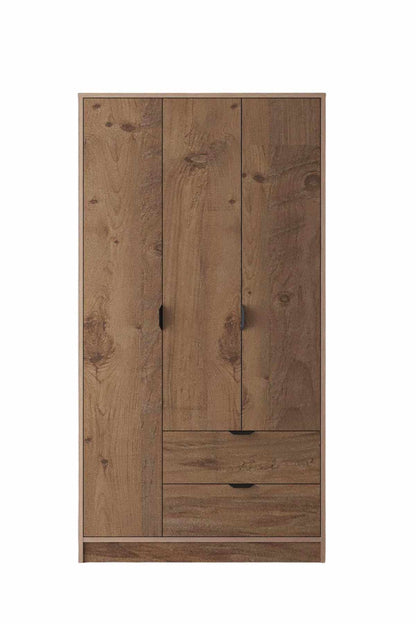 Ντουλάπα 97x182x44 εκ Atlas Pine 260ETH1301