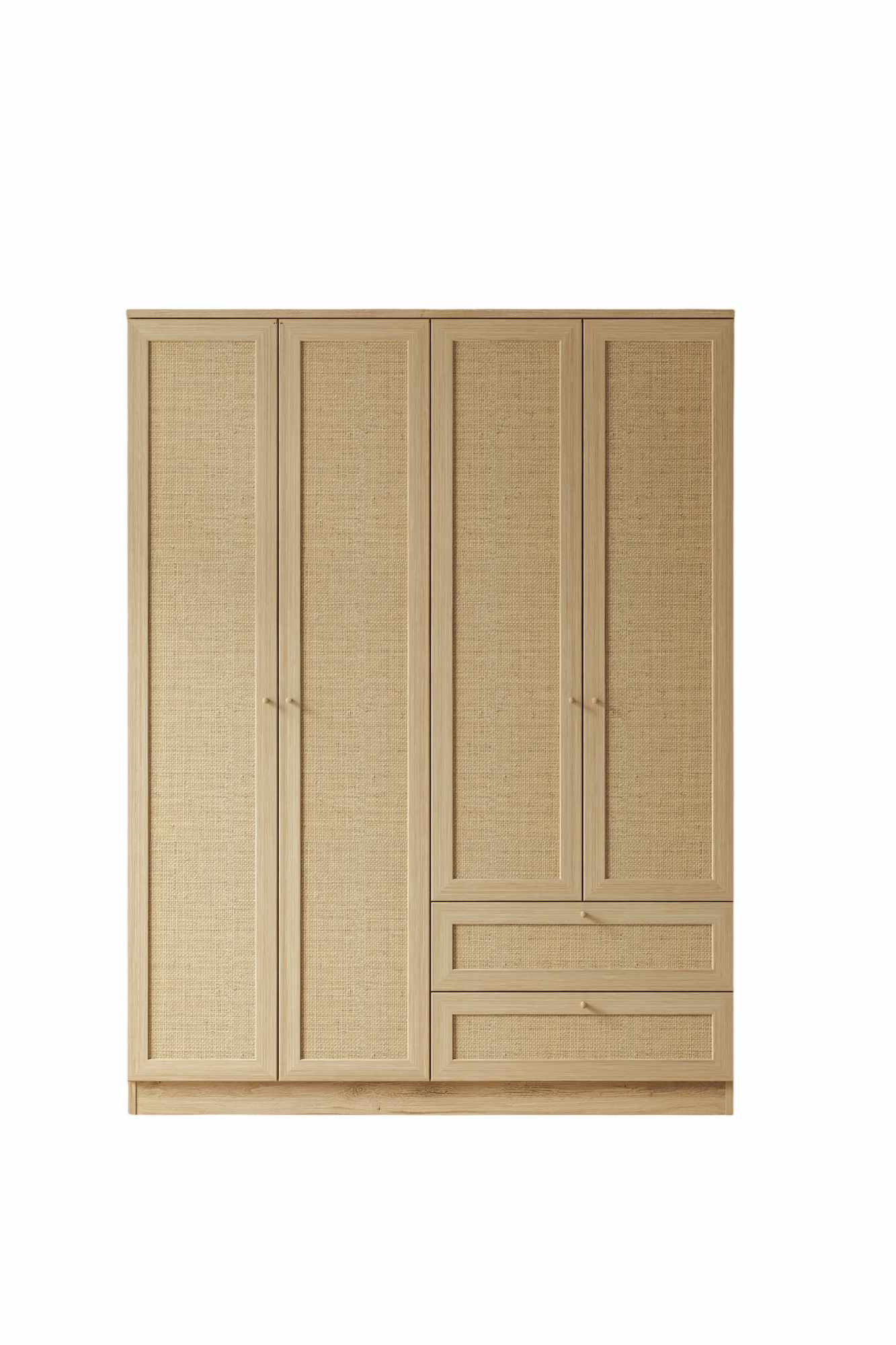 Ντουλάπα 137x182x52 εκ Μπεζ 260ETH1307