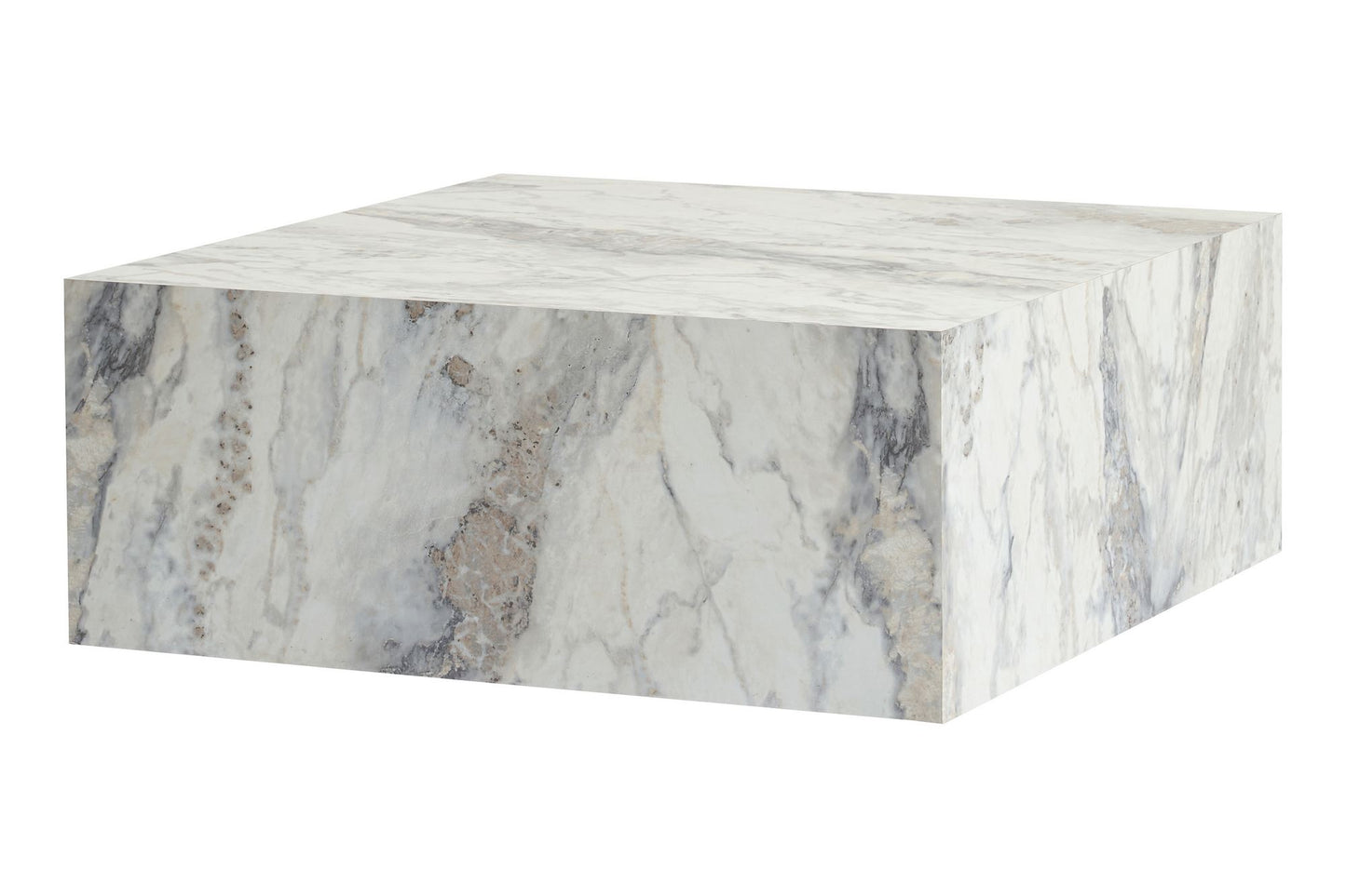 Τραπεζάκι Σαλονιού Freesia Marble 90 x 90 x 35 εκ GR262ARD1106