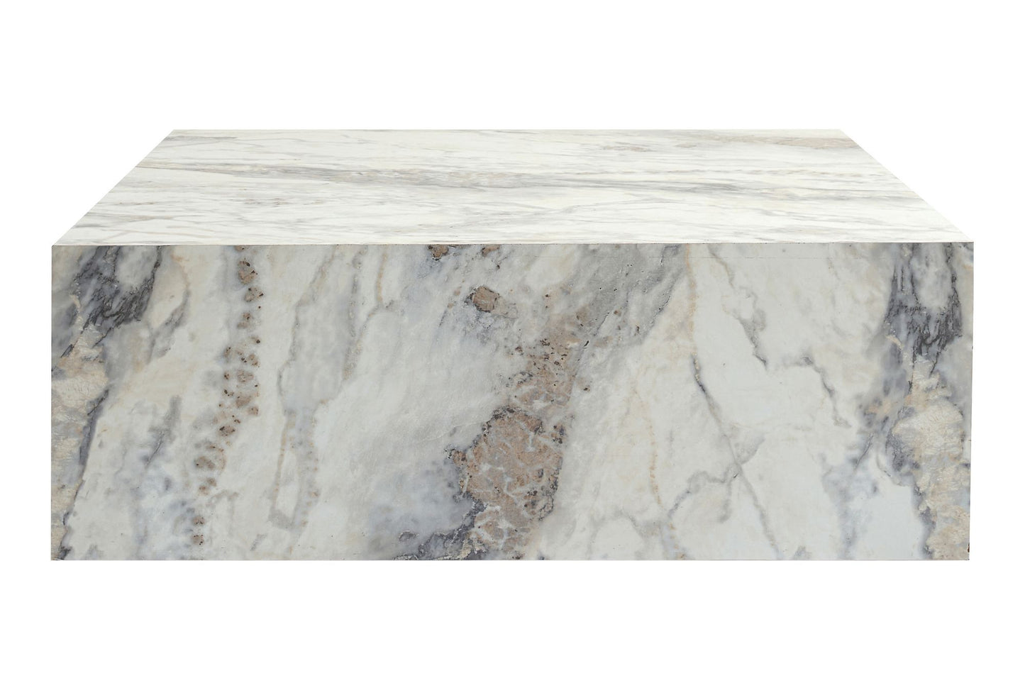 Τραπεζάκι Σαλονιού Freesia Marble 90 x 90 x 35 εκ GR262ARD1106