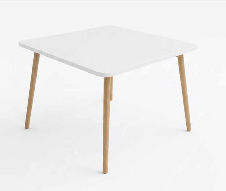 Τραπεζάκι Σαλονιού Λευκό 60 x 47 x 60 εκ. 276TDB1200