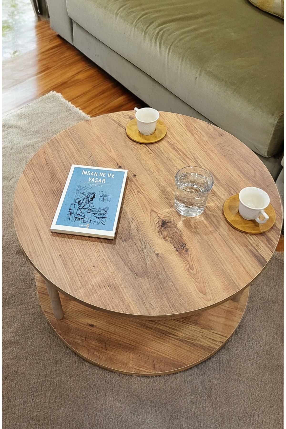 Τραπεζάκι Σαλονιού Πεύκο 60 x 43 εκ. 276TDB1278