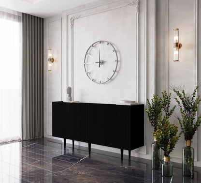 Κονσόλα Μπουφές 140x60x40 εκ Μαύρο 280MBR1072