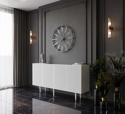 Κονσόλα Μπουφές 160x60x40 εκ Λευκό 280MBR1073
