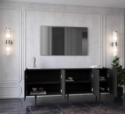 Κονσόλα Μπουφές 200x60x40 εκ Μαύρο 280MBR1084