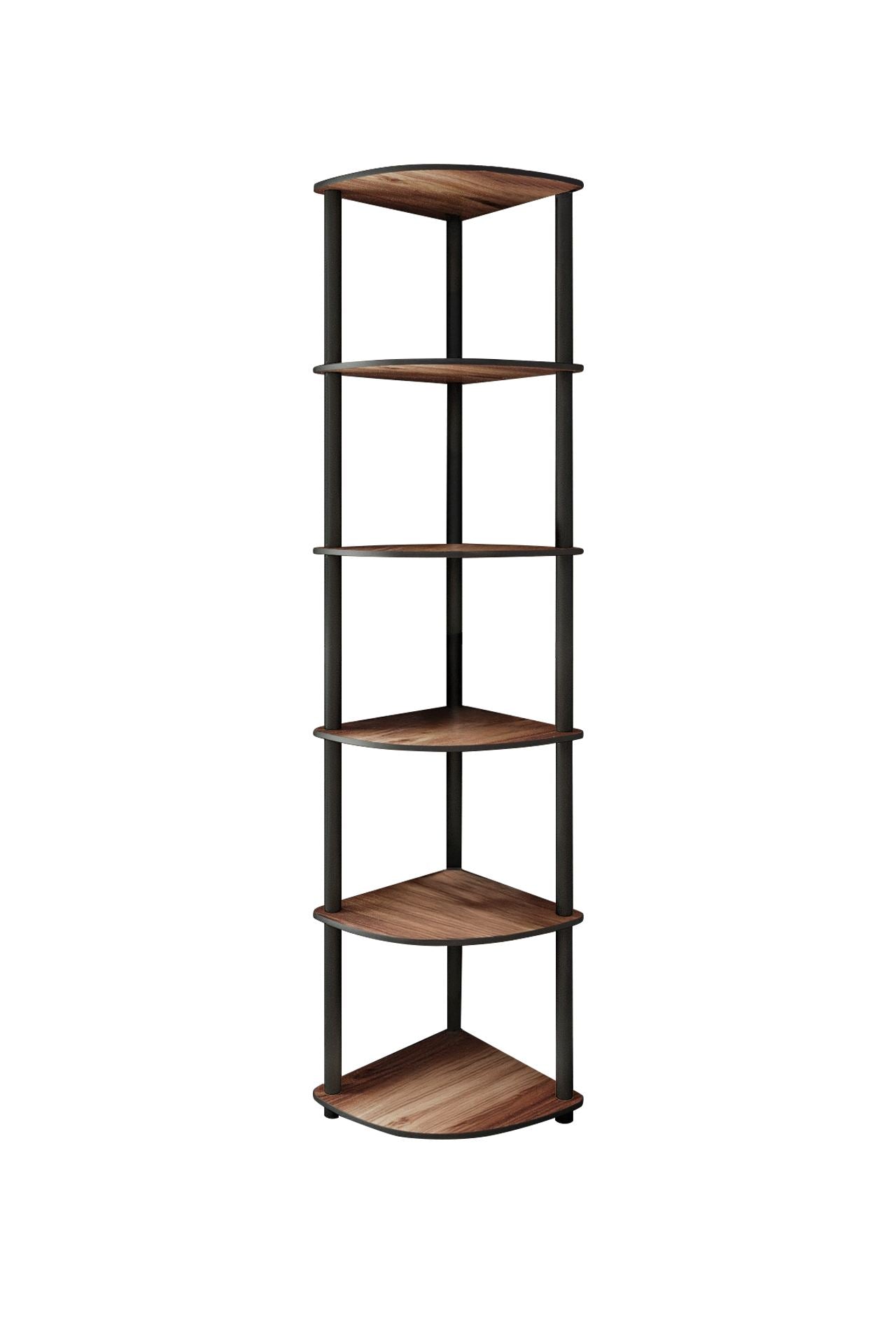 Βιβλιοθήκη 34 × 34 × 173 εκ. Καρυδί GR282PTR1108