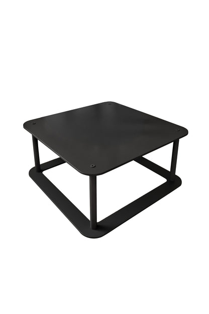 Τραπεζάκι Σαλονιού Μαύρο 70 x 70 x 38 εκ GR282PTR1504