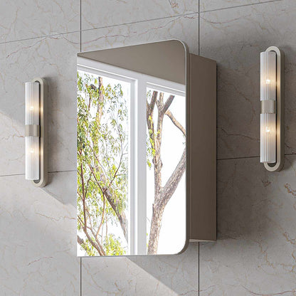 Έπιπλο Μπάνιου με Καθρέφτη σε χρώμα Ψαμμίτης, 283VLN1114.