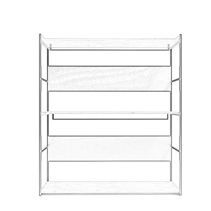 Ντουλάπα 160x170x40 εκ Oak Black 285LCV1215