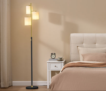 Επιδαπέδιο Φωτιστικό με 3 Λάμπες LED με Ρυθμιζόμενη Φωτεινότητα Ροοστάτη  LF-L003B02