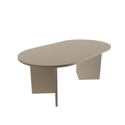 Τραπεζάκι Σαλονιού Κρεμ 110 x 60 x 42 εκ GR313RTX1118