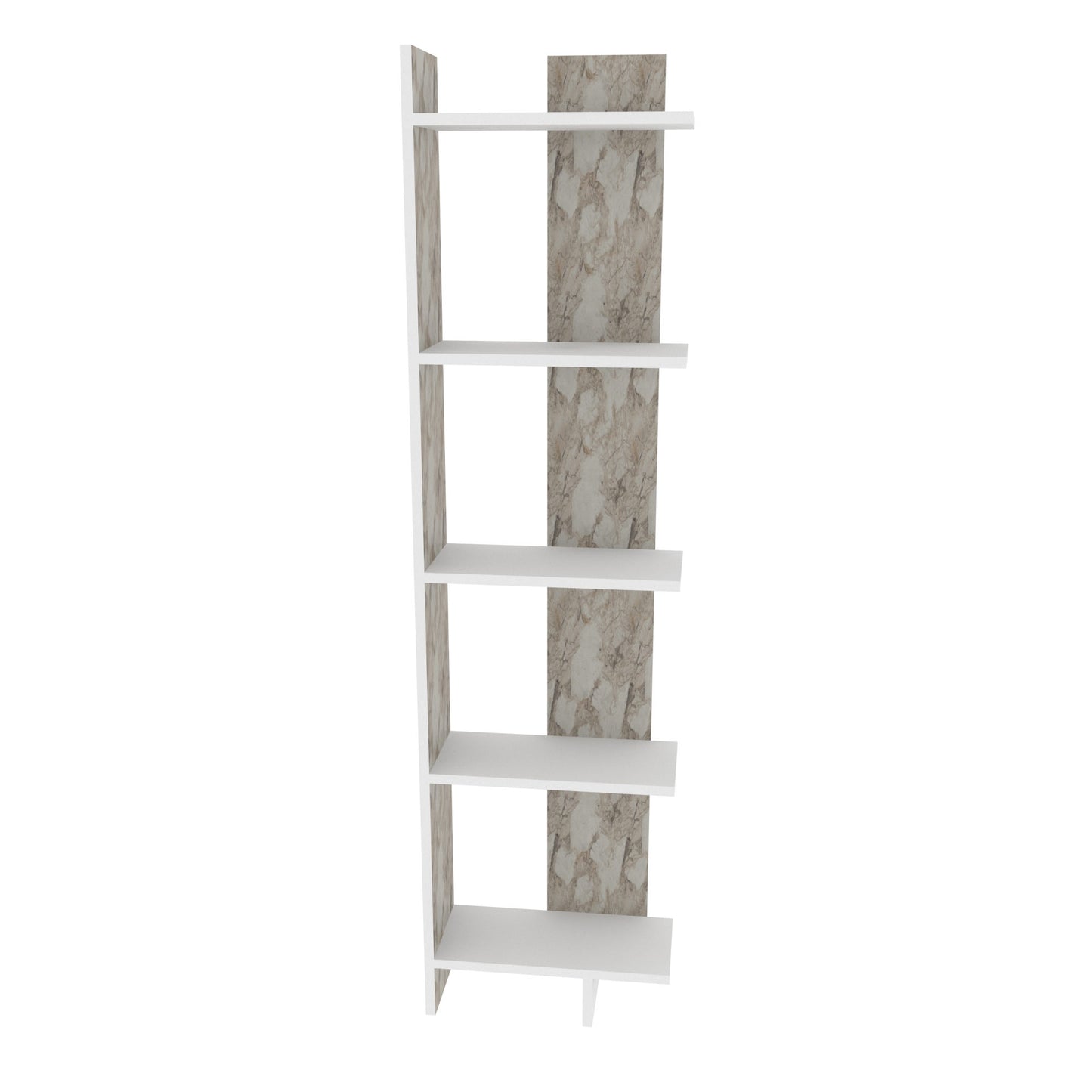 Βιβλιοθήκη 45,2 × 21,6 × 180 εκ. Λευκό GR322RTC1180