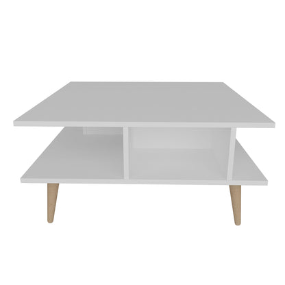 Τραπεζάκι Σαλονιού Λευκό 89 x 89 x 44 εκ GR322RTC1209