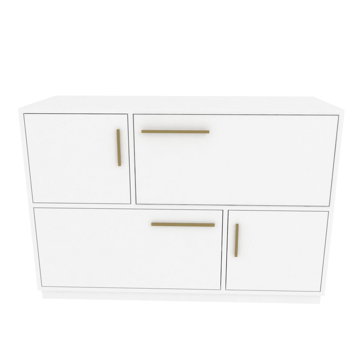 Μπουφές Λευκό 120x45x81,6cm | 322RTC1504