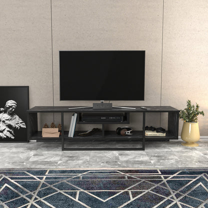 Έπιπλο Τηλεόρασης TV Βάση Σύνθεση Μαύρο | 322RTC2107