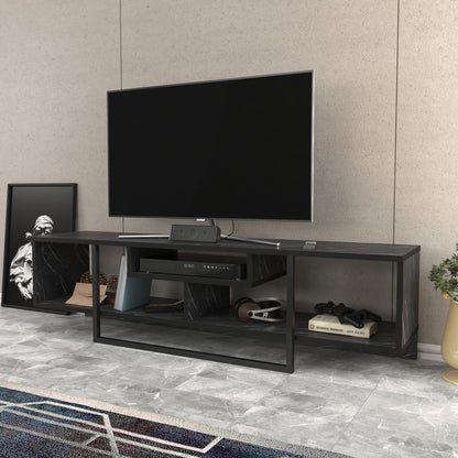 Έπιπλο Τηλεόρασης TV Βάση Σύνθεση Μαύρο | 322RTC2107