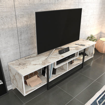 Έπιπλο Τηλεόρασης TV Βάση Σύνθεση Μαύρο Λευκό | 322RTC2110