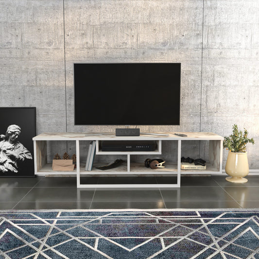 Έπιπλο Τηλεόρασης TV Βάση Σύνθεση Λευκό | 322RTC2112