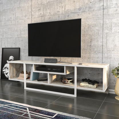 Έπιπλο Τηλεόρασης TV Βάση Σύνθεση Λευκό | 322RTC2112