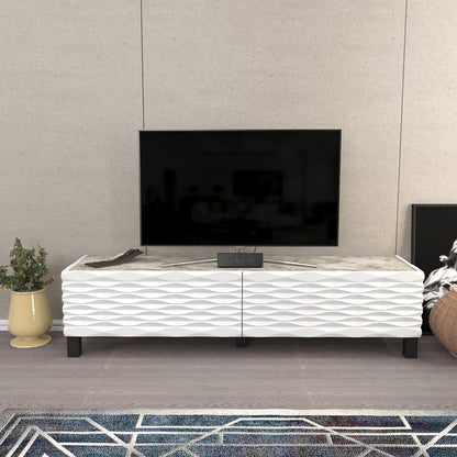 Έπιπλο Τηλεόρασης TV Βάση Σύνθεση Λευκό | 322RTC2145