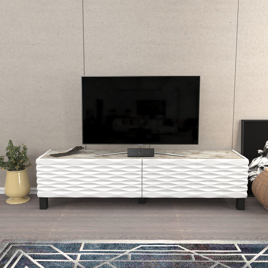Έπιπλο Τηλεόρασης TV Βάση Σύνθεση Λευκό | 322RTC2145