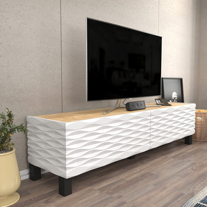 Έπιπλο Τηλεόρασης TV Βάση Σύνθεση Sapphire Λευκό | 322RTC2146