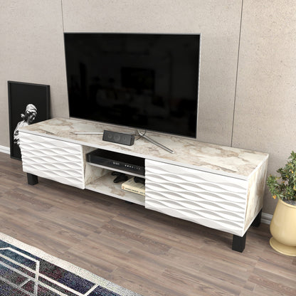 Έπιπλο Τηλεόρασης TV Βάση Σύνθεση Λευκό | 322RTC2151