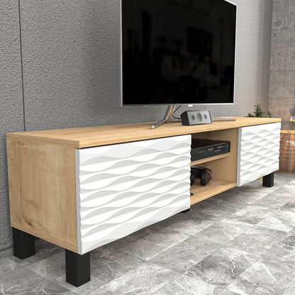 Έπιπλο Τηλεόρασης TV Βάση Σύνθεση Sapphire Λευκό | 322RTC2152