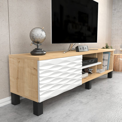 Έπιπλο Τηλεόρασης TV Βάση Σύνθεση Sapphire Λευκό | 322RTC2159