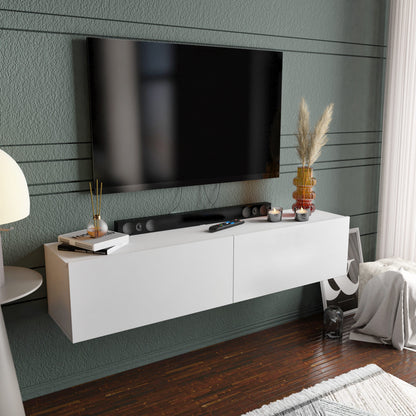 Έπιπλο Τηλεόρασης TV Βάση Σύνθεση Λευκό | 322RTC2171