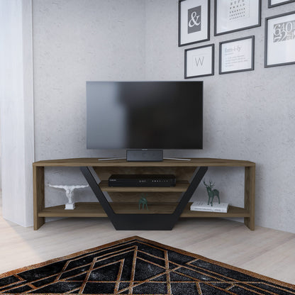 Έπιπλο Τηλεόρασης TV Βάση Σύνθεση Oud Δρυς Μαύρο | 322RTC2179