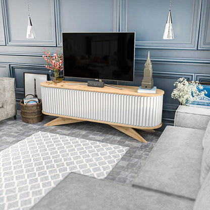 Έπιπλο Τηλεόρασης TV Βάση Σύνθεση Sapphire Λευκό | 322RTC2184