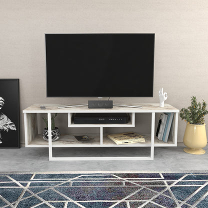Έπιπλο Τηλεόρασης TV Βάση Σύνθεση Λευκό | 322RTC2193