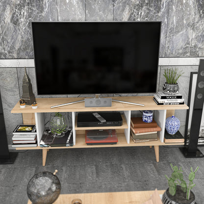 Έπιπλο Τηλεόρασης TV Βάση Σύνθεση Sapphire Λευκό | 322RTC2196