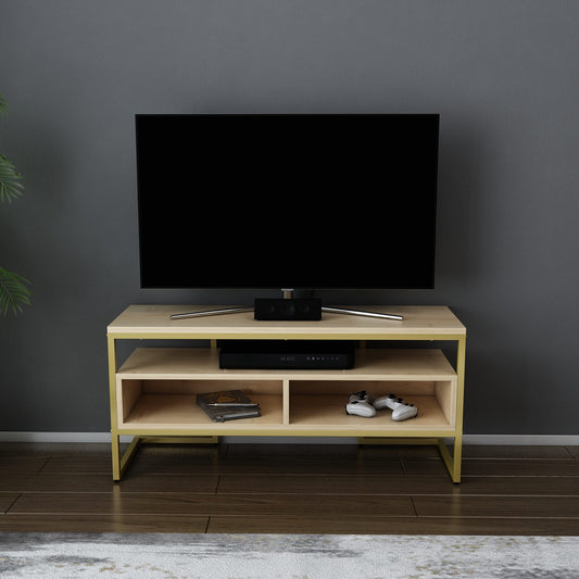 Έπιπλο Τηλεόρασης TV Βάση Σύνθεση Χρυσό Δρυς | 322RTC2332