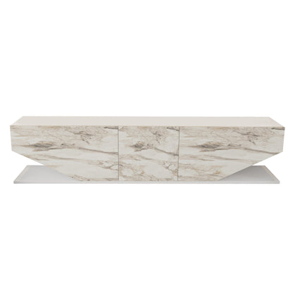 Έπιπλο Τηλεόρασης TV Βάση Σύνθεση Λευκό Marble | 322RTC2448