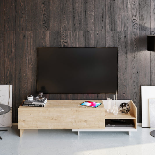 Έπιπλο Τηλεόρασης TV Βάση Σύνθεση Λευκό Sapphire | 322RTC2453