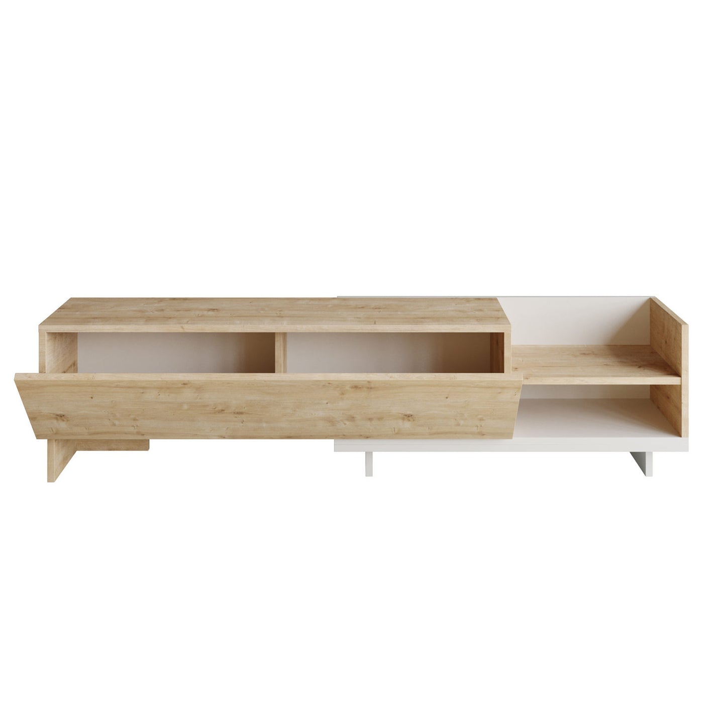 Έπιπλο Τηλεόρασης TV Βάση Σύνθεση Λευκό Sapphire | 322RTC2453
