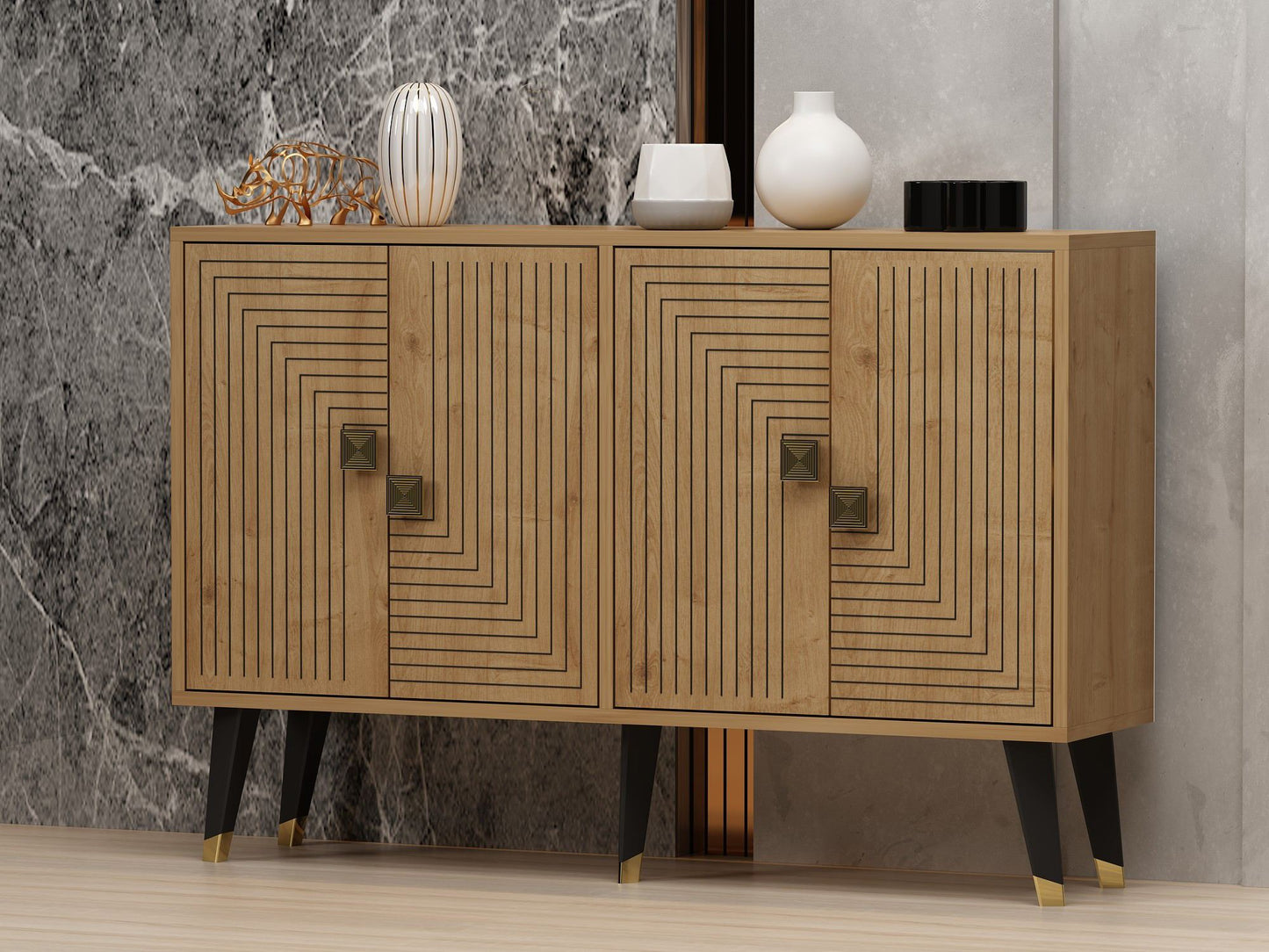 Μπουφές Sapphire Δρυς
Χρυσό 120x30x80cm | 327ODS1224