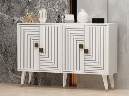 Μπουφές Λευκό
Χρυσό 120x30x80cm | 327ODS1225